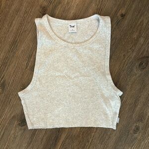 TNA cropped boyfriend tank
